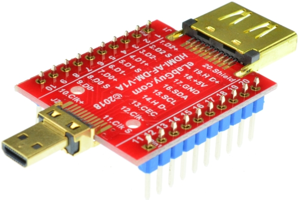 HDMI Type A Female to HDMI Type A Female pass through adapter